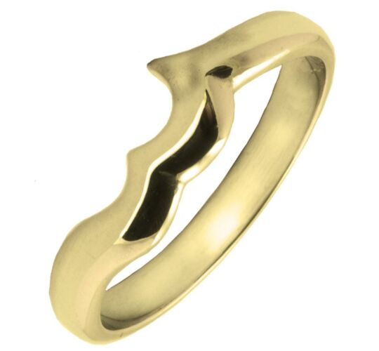 3mm Shaped Wedding Ring | W290